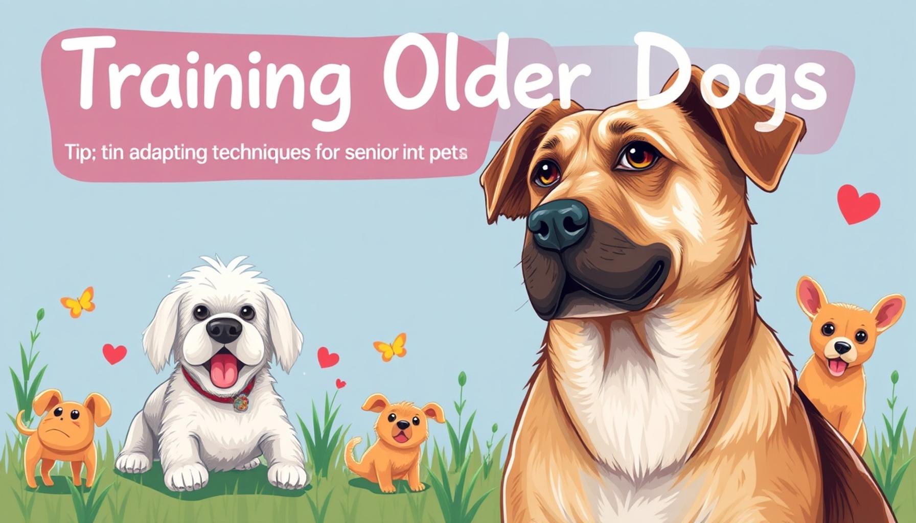Training Older Dogs: Tips for Adapting Techniques for Senior Pets