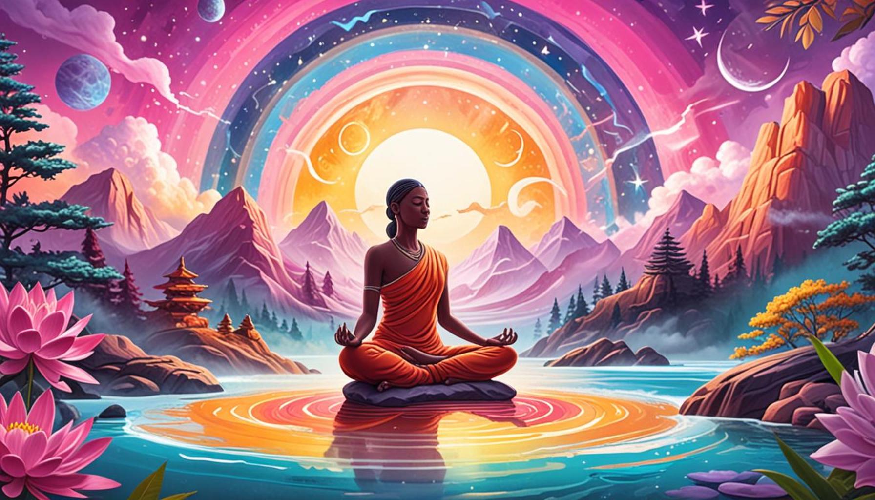 The Practice of Meditation and Affirmations to Strengthen Inner Peace